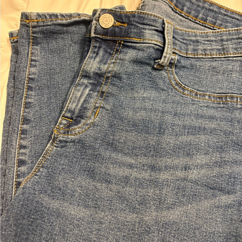 GAP Women's Blue Jeggings - Picture 3 of 6